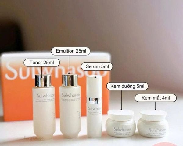 Set Nâng Cơ Chống Lão Hóa Sulwhasoo The Ultimate S 5sp