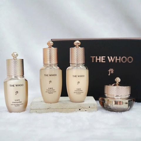 Bộ Dưỡng Da Tái Sinh The Whoo Cheonyuldan 4Pcs Gift Set