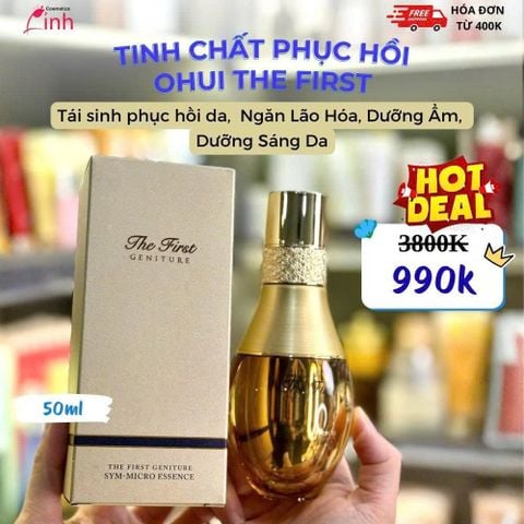 Tinh Chất Cân Bằng Hệ Vi Sinh Ohui The First Geniture Sym-Micro Essence 50ml