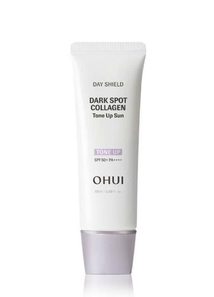 Bộ Kem Chống Nắng Nâng Tone, Bổ Sung Collagen, Cải Thiện Đốm Nâu Ohui DS Dark Spot Collagen Tone up Sun SPF50+/PA++++ Set
