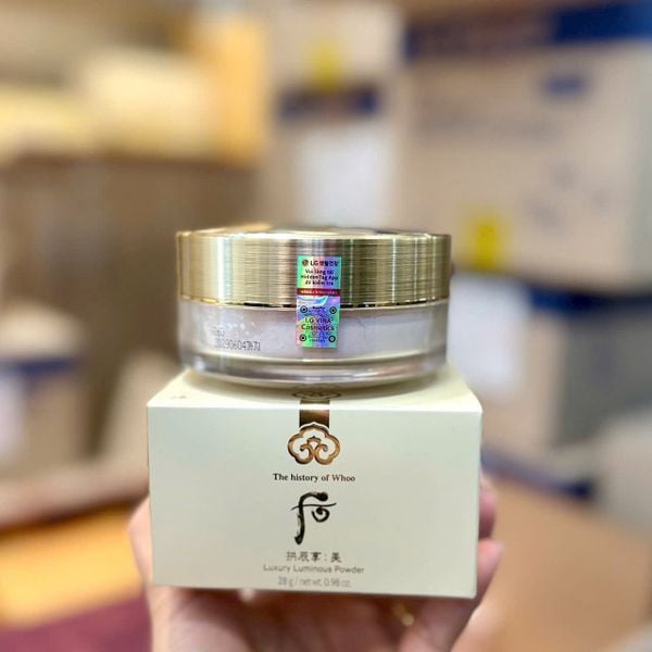 Phấn Phủ Bắt Sáng Dạng Bột Whoo Gongjinhyang Mi Luxury Luminous Powder CTY