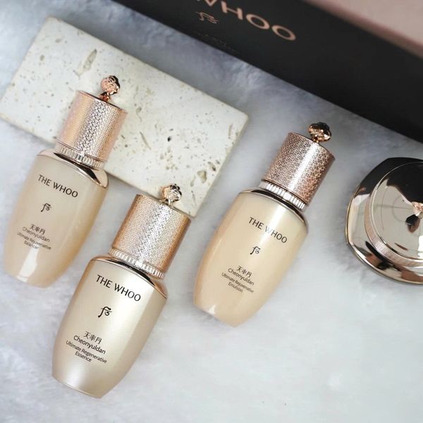 Bộ Dưỡng Da Tái Sinh The Whoo Cheonyuldan 4Pcs Gift Set