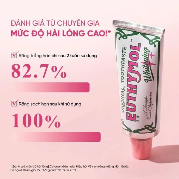 Kem Đánh Răng Làm Trắng Ngăn Ngừa Tình Trạng Ố Vàng Euthymol Whitening