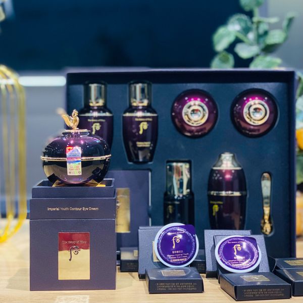 Bộ Kem Mắt Hoàn Lưu Cao Whoo Hwannyu Imperial Youth Contour Eye Cream 25ml Special Set