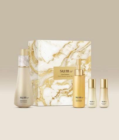 Set Sữa Rửa Mặt Tái Sinh SUM37 LosecSumma Foam Cleanser Special Set