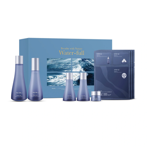 Bộ Dưỡng Da Cấp Nước Chuyên Sâu Sum37 Water-full 2pcs Special Set