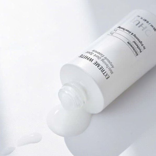 Bộ Tinh Chất Mờ Nám Trắng Da OHUI Extreme White Melatoning Dark Spot Ampoule Essence Special Set Hàng CTY LG VINA