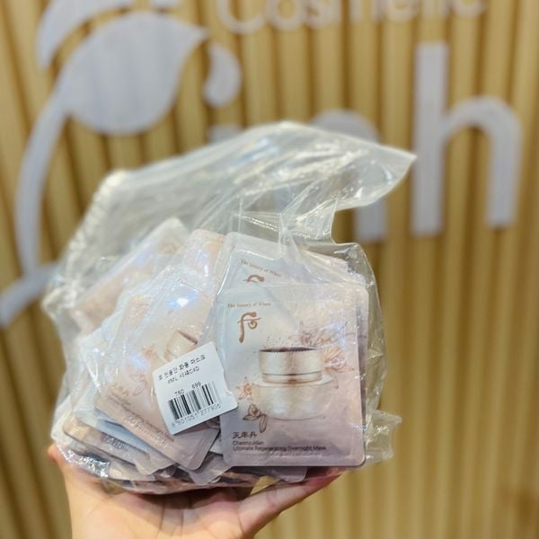 Mặt Nạ Ngủ Whoo Tái Tái Sinh Da Cao Cấp Whoo Cheonyuldan Ultimate Regenerating Overnight Mask Dạng Gói 4ml