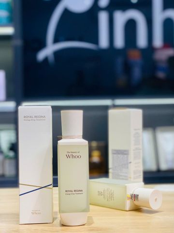 Nước Thần Phục Hồi Năng Lượng Làn Da Whoo Royal Regina Energy Drop Treatment 150ml