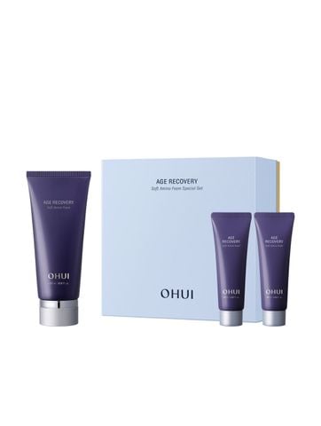 [MỚI] Set Sữa Rửa Mặt Ohui Age Recovery Soft Amino Foam Special Set
