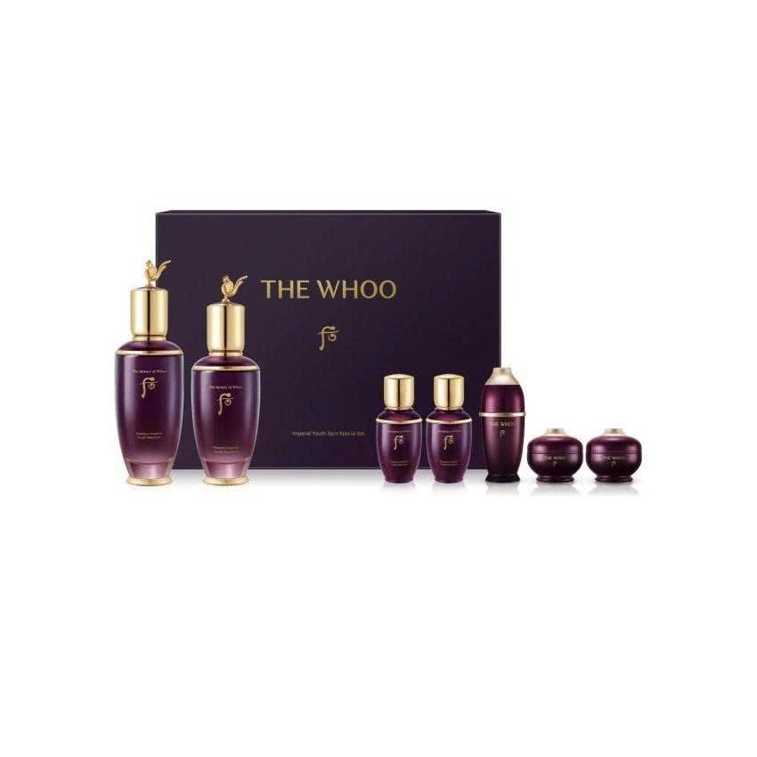 Bộ Nước Hoa Hồng Sữa Dưỡng Whoo Hwanyu Imperial Youth 2pcs Special Set