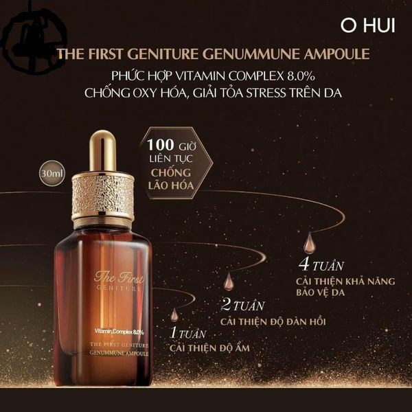 Tinh Chất Vitamin C Ohui The First Geniture Genummune Ampoule