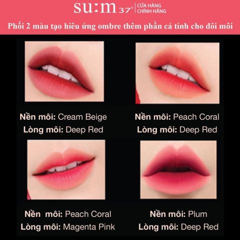 Son Lì Cao Cấp SUM37 LosecSumma Velvet Lipstick