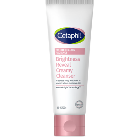 Sữa rửa mặt làm sáng cho da nhạy cảm Cetaphil Bright Healthy Radiance Brightness Reveal Creamy Cleanser 100G