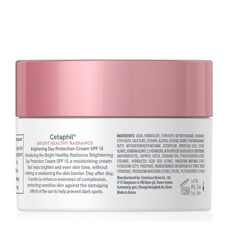 Kem dưỡng ẩm làm sáng da ban ngày cho da nhạy cảm Cetaphil Bright Healthy Radiance Day Protection Cream SPF15 50g