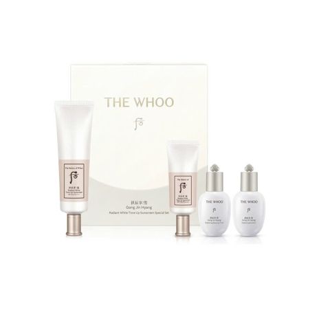 Bộ Kem Chống Nắng Dưỡng Trắng Whoo Gongjinhyang Seol Radiant White Tone Up Sunscreen SPF50+/PA++++