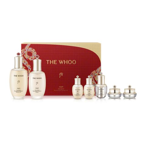 Bộ Nước Hoa Hồng Sữa Dưỡng Tái Sinh Whoo Cheongidan Pro Radiant 2PCS Special Set [Phiên Bản New Year 2025]