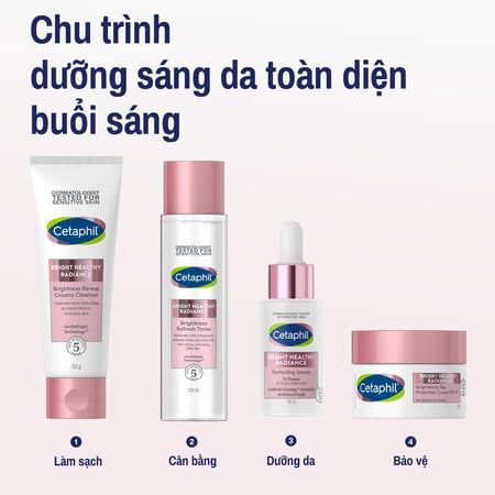 Mặt nạ dưỡng sáng và cấp ẩm Cetaphil Bright Healthy Radiance Instant Mask (6 miếng)