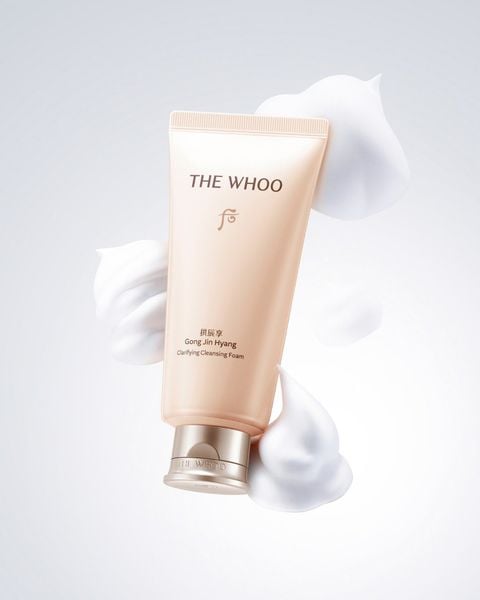 Sữa Rửa Mặt Dưỡng Ẩm Whoo Gongjinhyang Clarifying Cleansing Foam 180ml