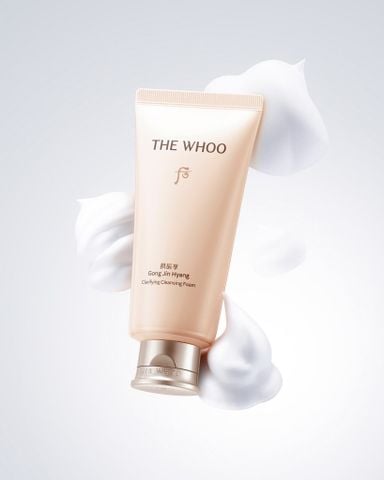 Sữa Rửa Mặt Dưỡng Ẩm Whoo Gongjinhyang Clarifying Cleansing Foam 180ml