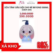 Sữa Tắm/ Dầu Gội Cho Bé Beyond Angel Kids Body Wash 500ml - TÁCH SET
