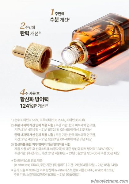 Tinh Chất Vitamin C Ohui The First Geniture Genummune Ampoule