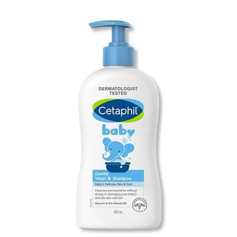 Sữa tắm gội dịu lành cho bé Cetaphil Baby Gentle Wash & Shampoo