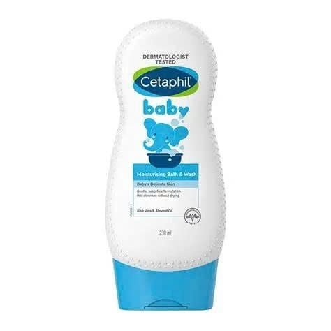 Sữa tắm gội dịu lành cho bé Cetaphil Baby Gentle Wash & Shampoo