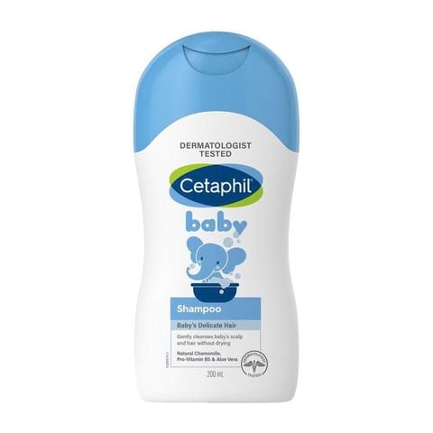 Dầu Gội Dịu Lành Cho Bé Cetaphil Baby Shampoo 200ML