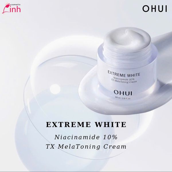 Gói Kem Dưỡng Trắng Da Ohui Extreme White Niacinamide 10% TX Melatoning 1ml