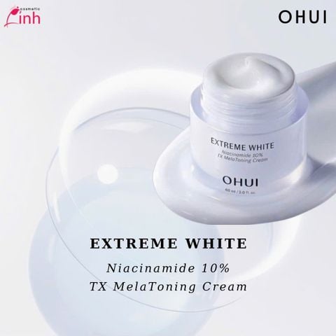 Gói Kem Dưỡng Trắng Da Ohui Extreme White Niacinamide 10% TX Melatoning 1ml