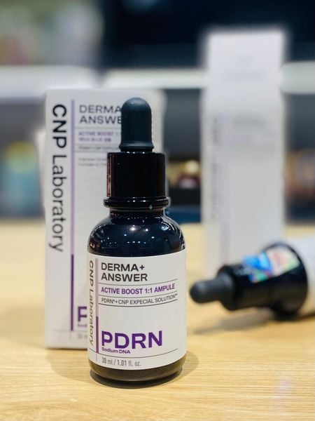 Tinh Chất PDRN Căng Bóng Sáng Da Hỗ Trợ Tái Sinh CNP Derma Answer Active Boost Ampule