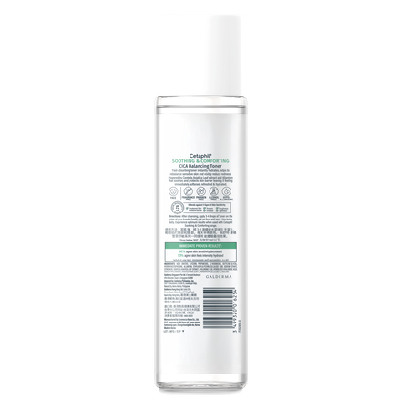 Nước cân bằng đa nhiệm, làm dịu, phục hồi và nuôi dưỡng làn da Cetaphil Soothing & Comforting Cica Balancing Toner 150ml