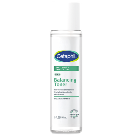 Nước cân bằng đa nhiệm, làm dịu, phục hồi và nuôi dưỡng làn da Cetaphil Soothing & Comforting Cica Balancing Toner 150ml