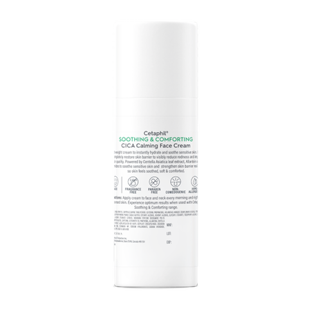 Kem dưỡng ẩm làm dịu và phục hồi chuyên sâu 4 tầng tác động Cetaphil Soothing and Comforting Cica Calming Face Cream 45ml