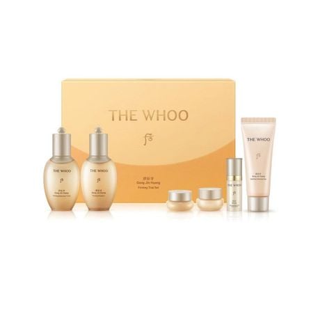 Bộ Dưỡng Ẩm Chống Lão Hóa Whoo Vàng Whoo Gongjinhyang Firming Trial Set