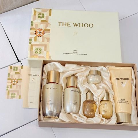 Bộ Tinh Chất Tự Sinh Chống Lão Hóa Whoo Bichup Ultimate Recovery Youth Serum 2pcs Special Set
