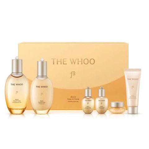 Bộ Dưỡng Ẩm Chống Lão Hóa Whoo Vàng Whoo Gongjinhyang Firming 2pcs Set