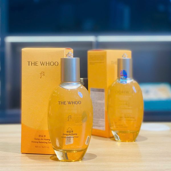 Nước Hoa Hồng Cấp Ẩm Ngăn Ngừa Lão Hóa Whoo Gongjinhyang Firming Balancing Toner 150ml