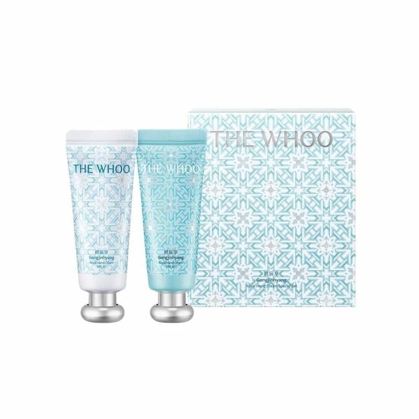 Kem Dưỡng Da Tay Whoo Royal Hand Cream SPF10 set