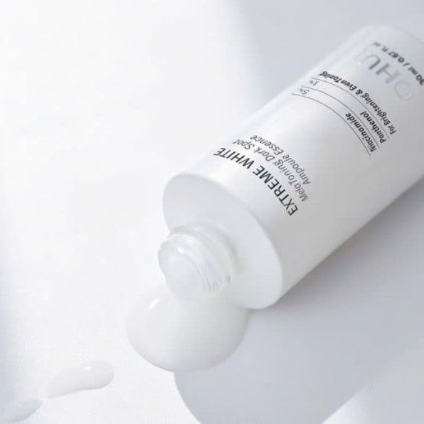 Bộ Tinh Chất Mờ Nám Trắng Da OHUI Extreme White Melatoning Dark Spot Ampoule Essence Special Set Hàng CTY LG Vina