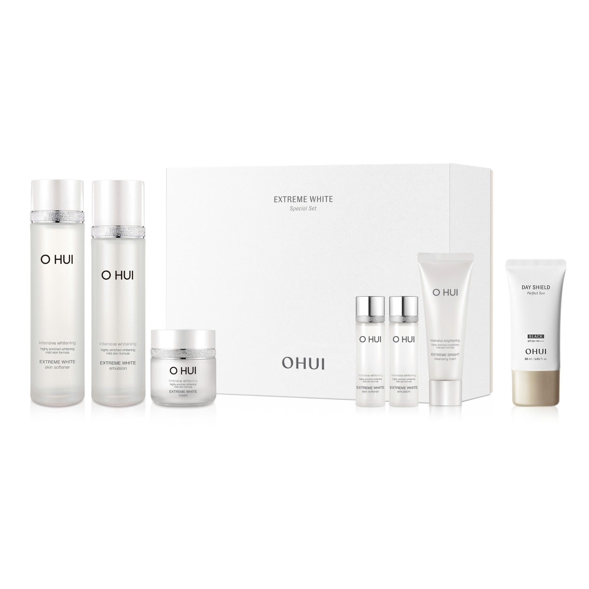 Bộ Dưỡng Trắng Da OHUI Extreme White Set 3pcs Special Set