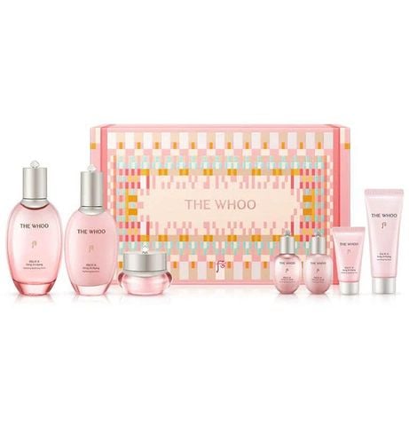 Bộ Cấp Ẩm Chống Lão Hóa The Whoo Hồng Gongjinhyang Hydrating Special 3pcs Set