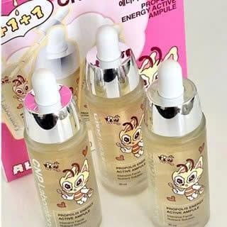 Set Tinh Chất Keo Ong Tái Tạo Phục Hồi Da CNP Laboratory Propolis Energy Ampule 30ml*3