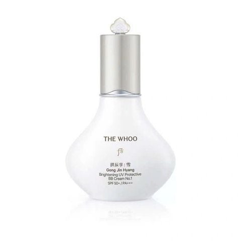 [Mới] Kem BB Trang Điểm Chống Nắng The Whoo Gongjinhyang Brightening UV Protective BB Cream 40ml