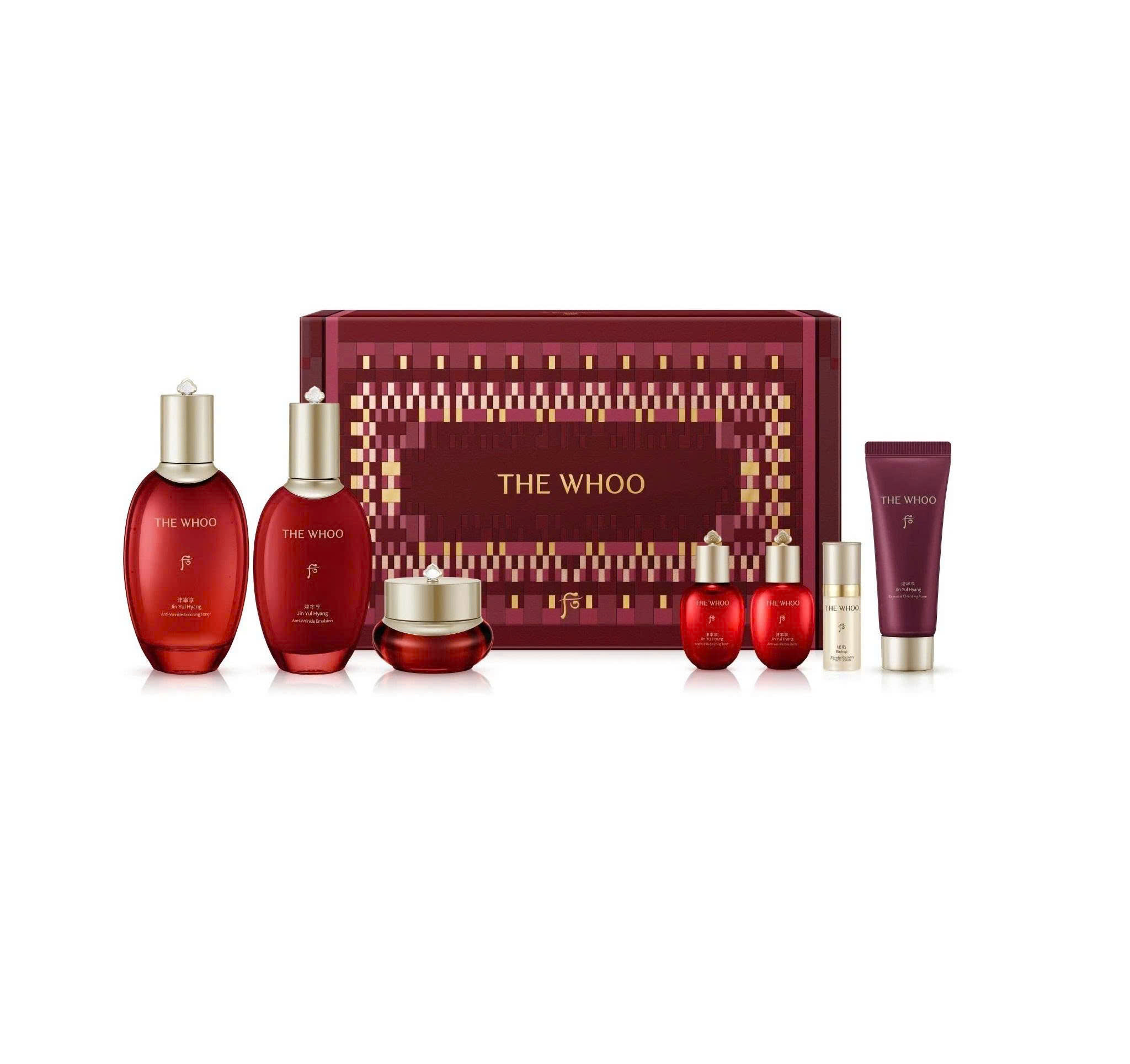 Bộ Dưỡng Da Chống lão hóa The Whoo Jinyulhyang 3pcs Special Set