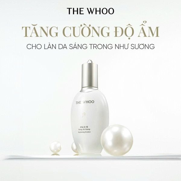 Sữa Dưỡng Ẩm Trắng Da Whoo Gongjinhyang Brightening Emultion 110ml