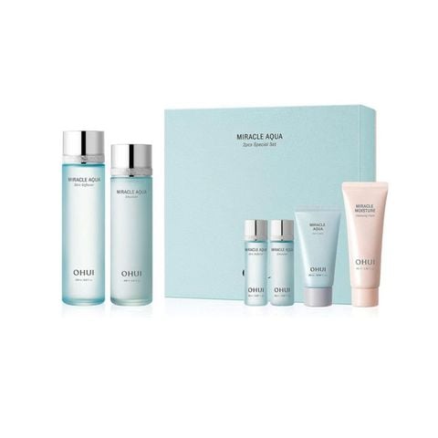 Bộ Dưỡng Ẩm Cấp Nước Ohui Miracle Aqua 2pcs Special Set