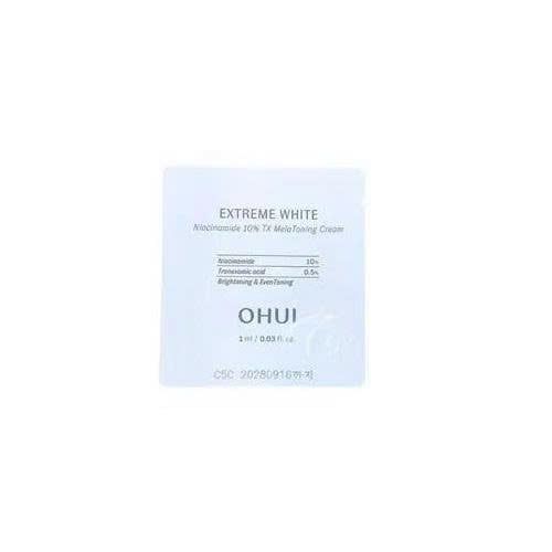 Gói Kem Dưỡng Trắng Da Ohui Extreme White Niacinamide 10% TX Melatoning 1ml