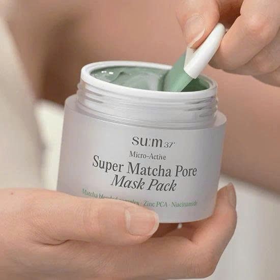 Mặt Nạ Matcha Làm Sạch Sâu Sum37 Micro Active Super Matcha Pore Mask Pack 100ml